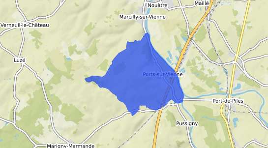 prix immobilier Ports sur Vienne