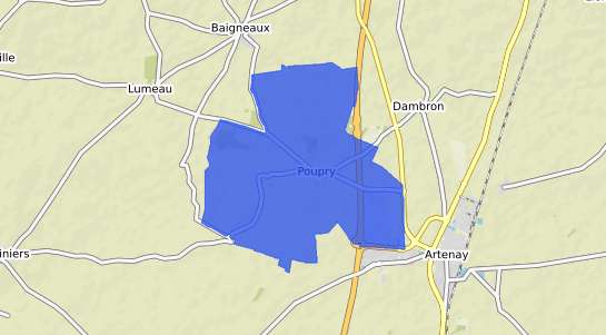 prix immobilier Poupry