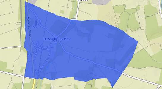 prix immobilier Pressigny les Pins