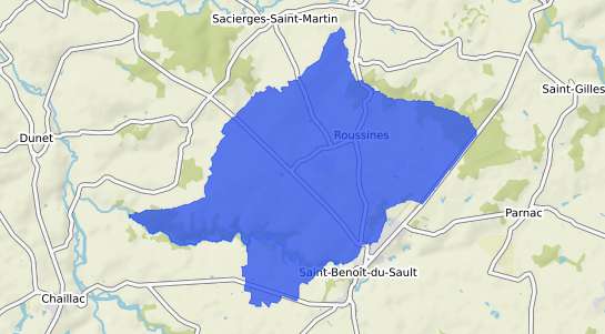 prix immobilier Roussines