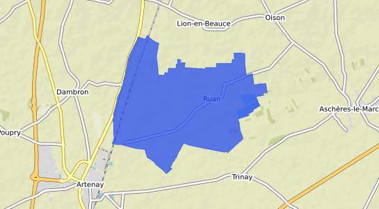 prix immobilier Ruan