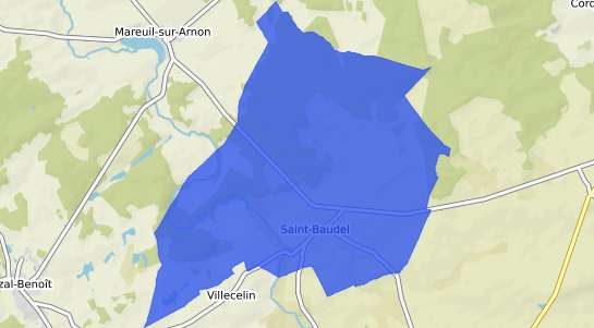 prix immobilier Saint Baudel