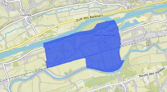 prix immobilier Saint Genouph