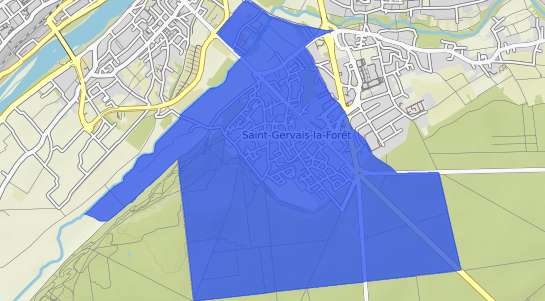 prix immobilier Saint Gervais la For�t