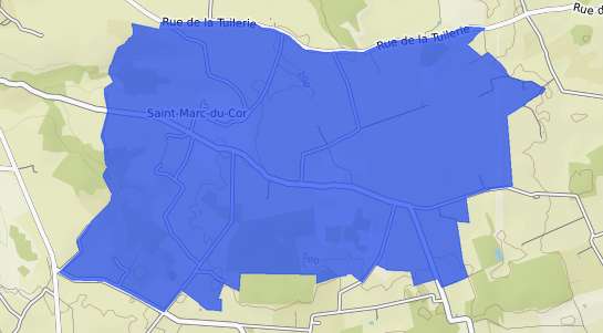 prix immobilier Saint Marc du Cor