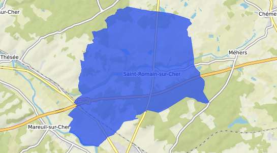 prix immobilier Saint Romain sur Cher