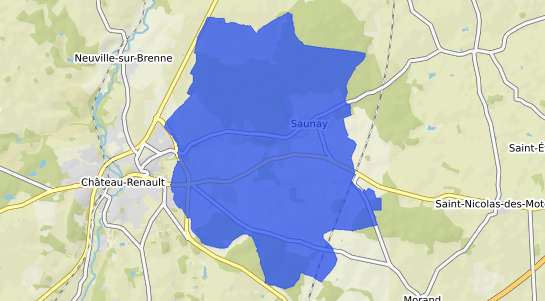 prix immobilier Saunay