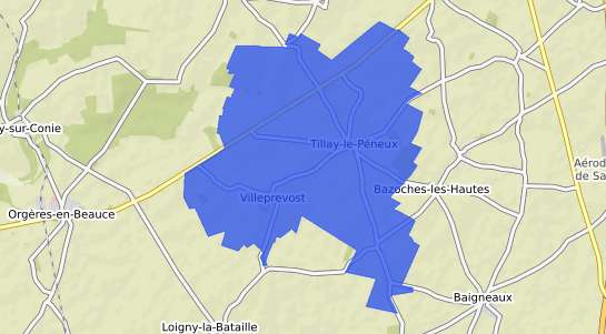 prix immobilier Tillay Le P�neux