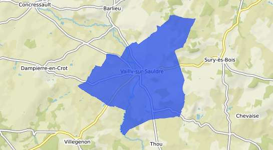 prix immobilier Vailly sur Sauldre