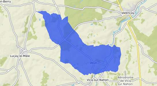 prix immobilier Veuil