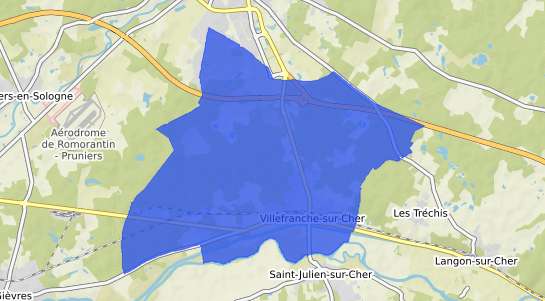 prix immobilier Villefranche sur Cher