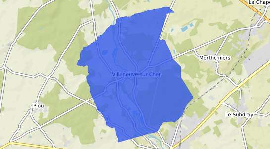 prix immobilier Villeneuve sur Cher