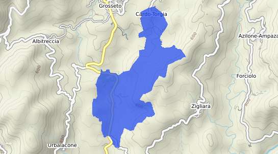 prix immobilier Cardo Torgia