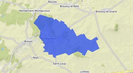 prix immobilier Allemant