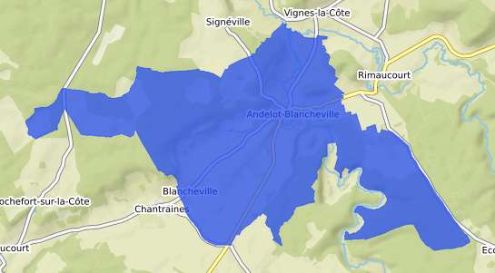 prix immobilier Andelot Blancheville