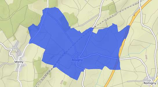 prix immobilier Aougny