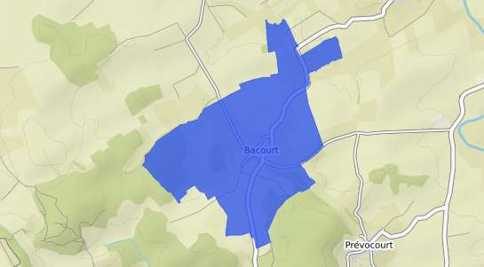 prix immobilier Bacourt