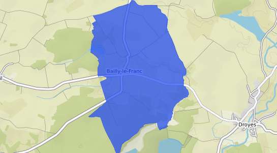 prix immobilier Bailly le Franc