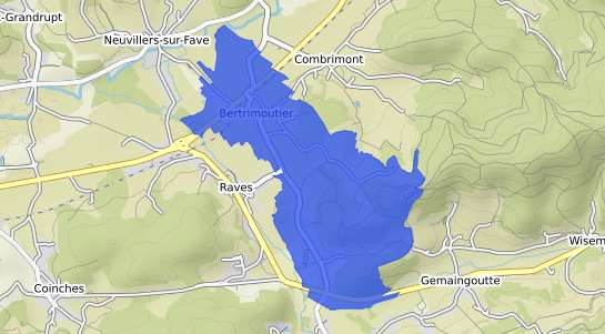 prix immobilier Bertrimoutier