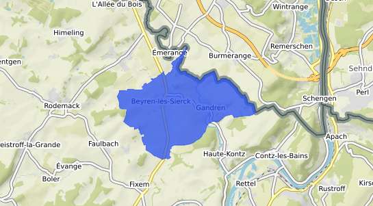 prix immobilier Beyren l�s Sierck