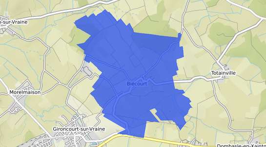 prix immobilier Biecourt