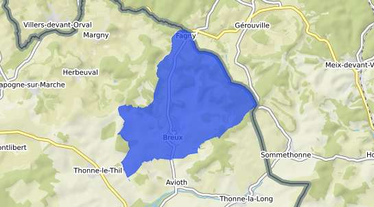 prix immobilier Breux
