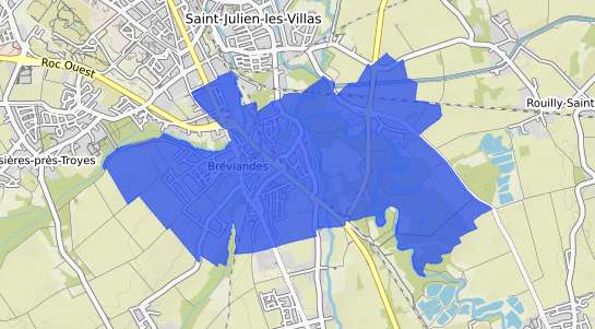 prix immobilier Br�viandes