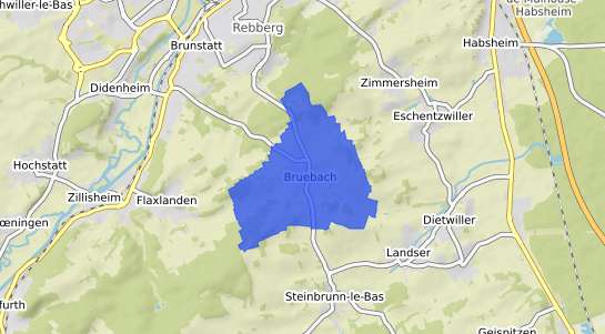 prix immobilier Bruebach