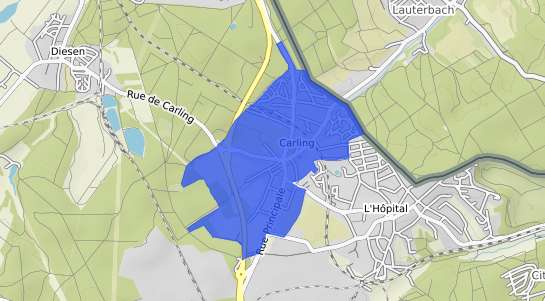 prix immobilier Carling