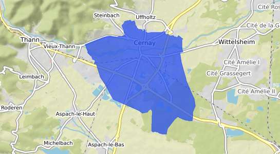 prix immobilier Cernay