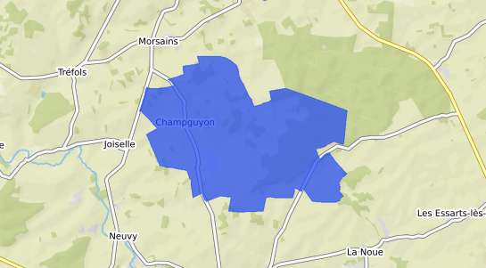 prix immobilier Champguyon