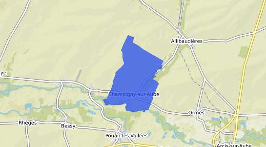 prix immobilier Champigny sur Aube