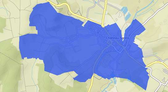 prix immobilier Ch�teau Salins