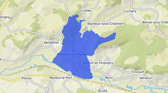 prix immobilier Ch�tillon sur Marne