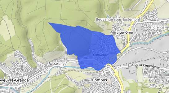 prix immobilier Clouange