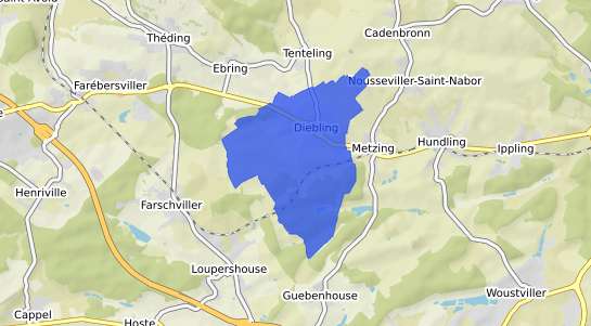 prix immobilier Diebling