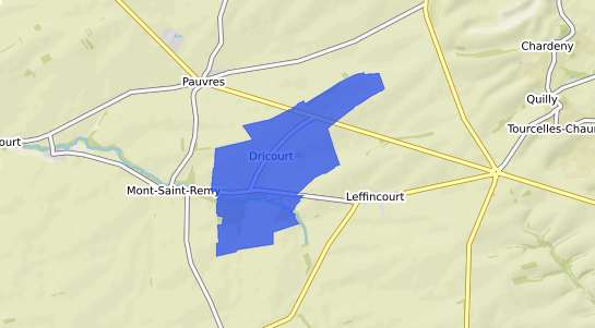 prix immobilier Dricourt