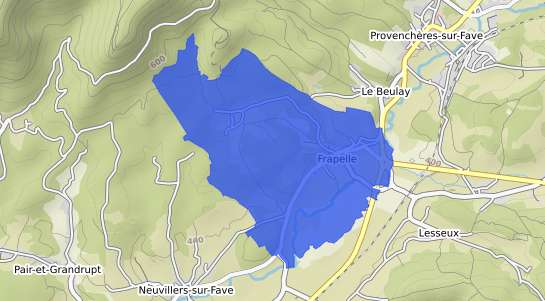 prix immobilier Frapelle
