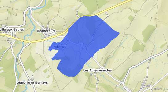 prix immobilier Gelvecourt et Adompt