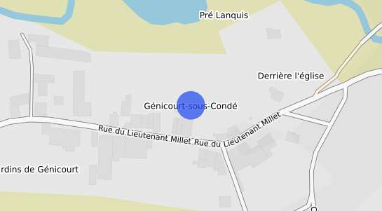 prix immobilier G�nicourt sous Cond�