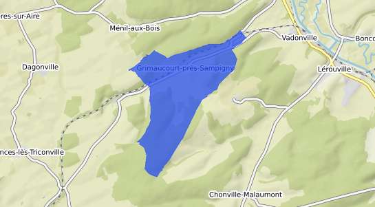 prix immobilier Grimaucourt pr�s Sampigny