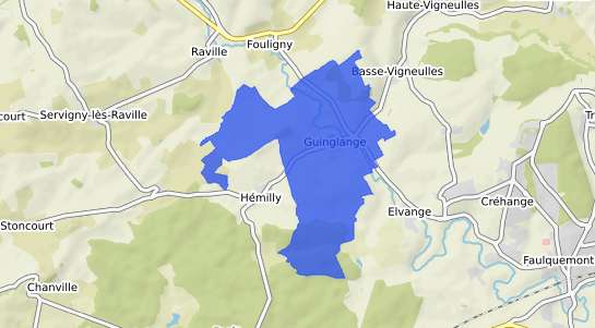 prix immobilier Guinglange