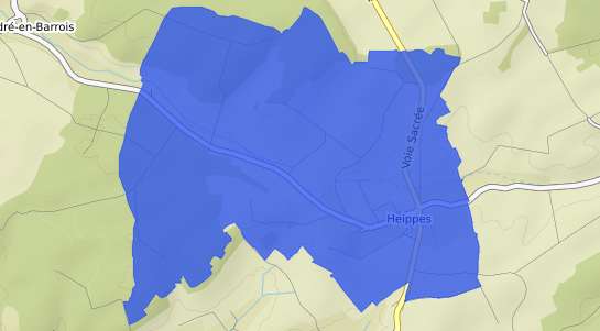 prix immobilier Heippes