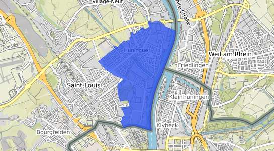 prix immobilier Huningue