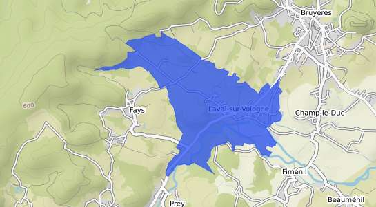 prix immobilier Laval sur Vologne