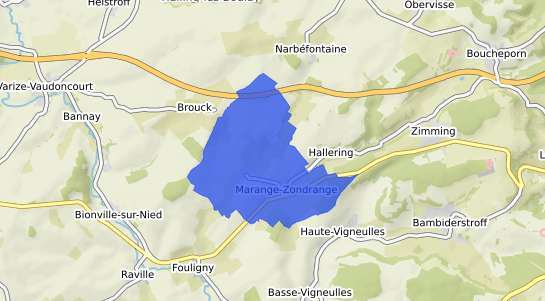 prix immobilier Marange Zondrange