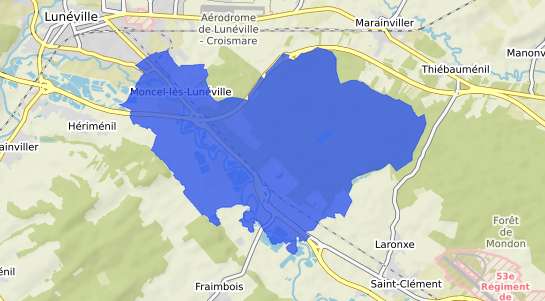 prix immobilier Moncel l�s Lun�ville