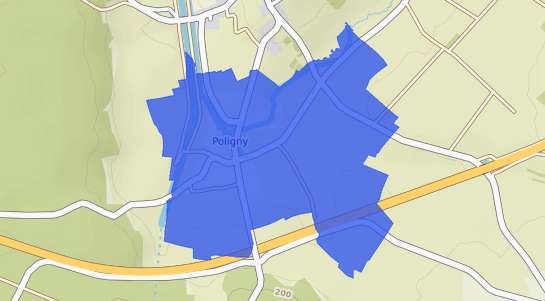 prix immobilier Poligny