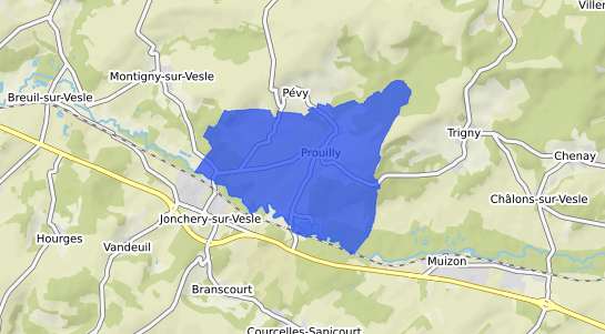 prix immobilier Prouilly