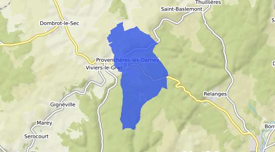 prix immobilier Provench�res les Darney